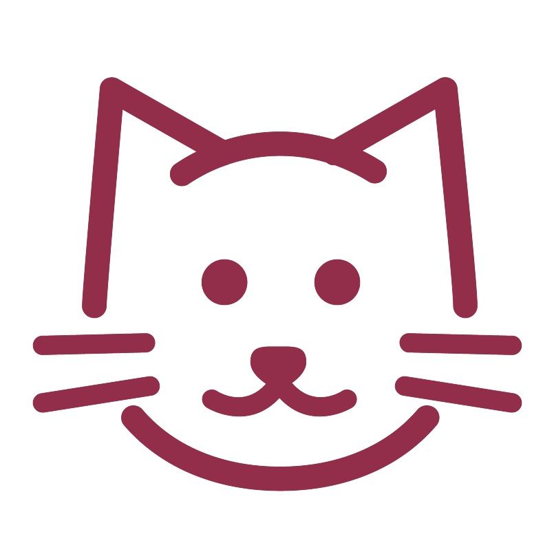 Senior cat icon